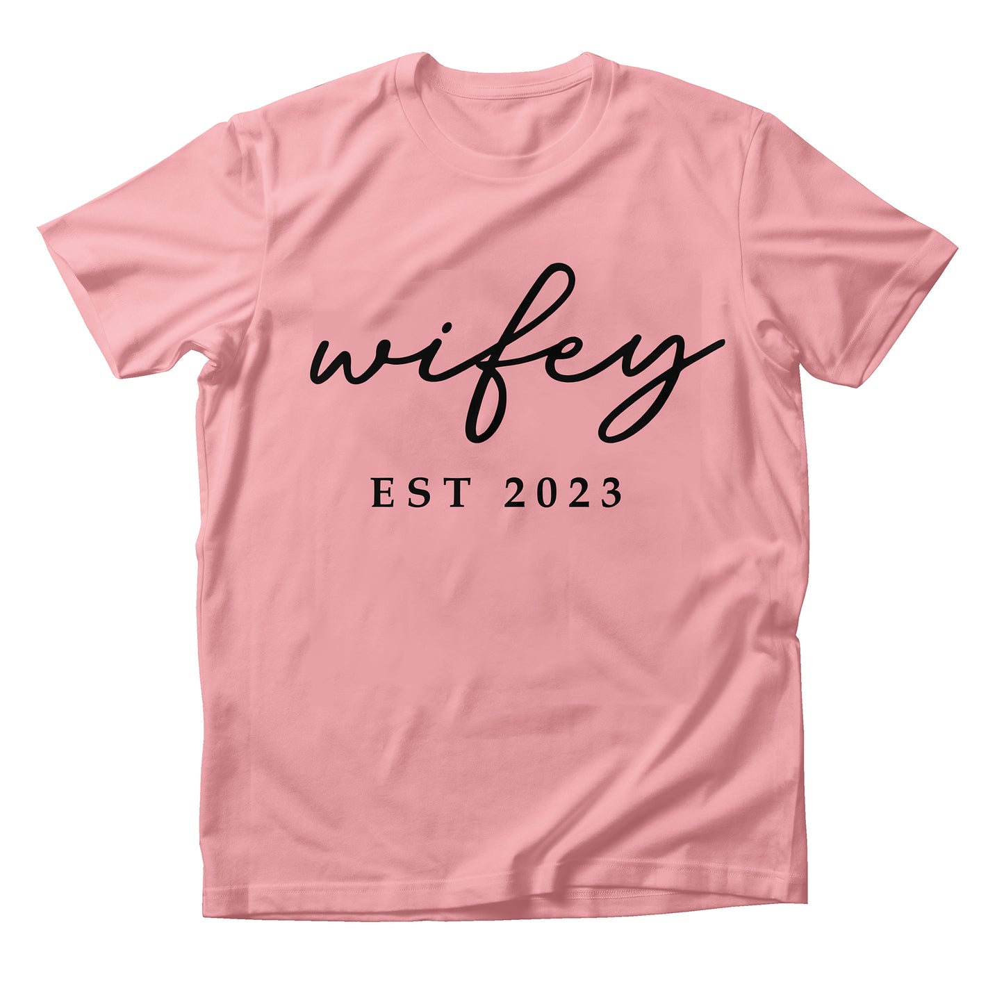 Wifey Est. 2023 Shirt (Pink)